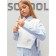Knitted children's vests Amarobaby Bow, height 152 cm, white color
