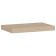 Wall -mounted shelf “FOROR 1.4”, 400 × 250 × 37 mm, vestiburates, white oak color