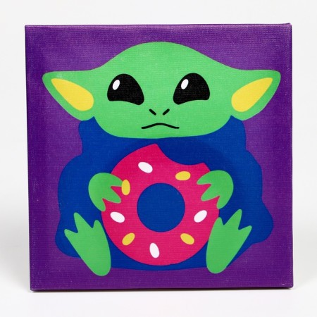 Painting Pompons "Chudik", 20 x 20 cm-3