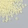 Glass beads 6/0 "cream" shines UV 450 gr.