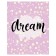Pillow Golk "Dream, decorative, size 16x45 cm
