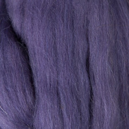 Fasting wool 100% half-toned wool 50g (484- eggplant)-2