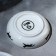 Ceramic cat saucer, 7.6 x 2 cm, white color