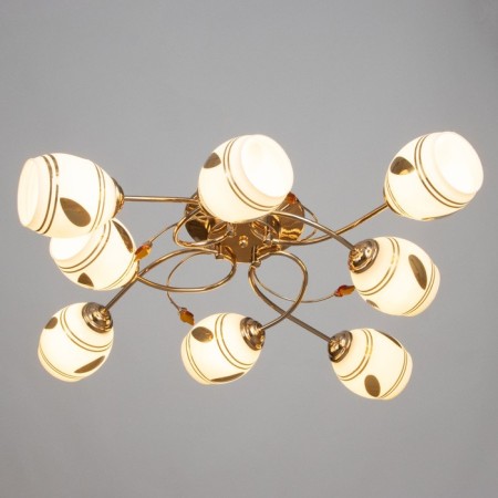 Briana chandelier 8x40W E27 Gold Model: 2800087-1