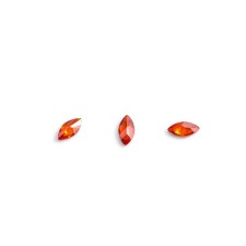 Crystals for volumetric inlay TNL “Marquis”, No. 2, Red, 10 pcs