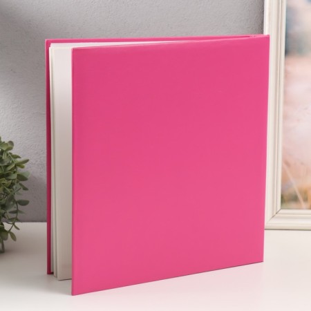 Photo album magnetic 20 sheets "Harmony" pink 32.5x2.5x33.5 cm-1