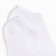 A set of men's socks (3 pairs) shortened, white color, size 40-44