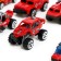Set of metal machines "Fire Service", in the set 15 pcs