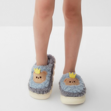 Baby slippers, size 28-29, gray-4