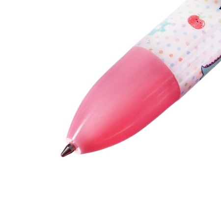 Multi-color ballpoint pen Calligrata "Dragon" Automatic, 6-colored, gift, pink-1