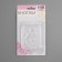 The buttons are sewing, d = 7 mm, 10 pcs, white color