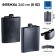 Alcohol flask "Real Man", stainless steel, gift, 240 ml, 8 oz