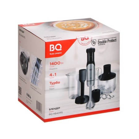 BQ-HB421PS BELDER, Submers, 1,400 W, 0.5 L, "turbo" mode, black-silver-10