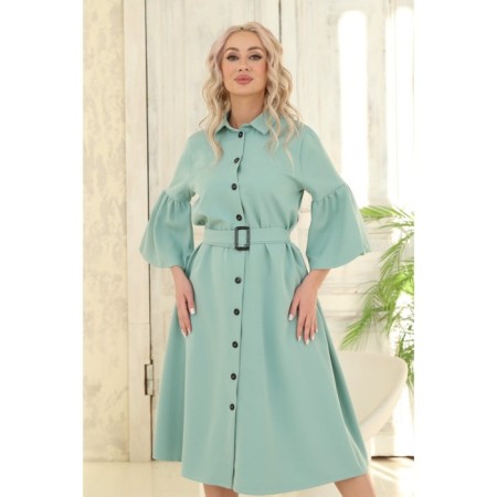 Women's dress, size 44, mint color-10
