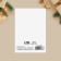 Postcard for every day "New Year notes", Santa Claus, 7.5 x 10.5 cm, New Year