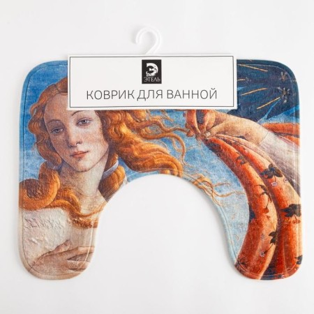 Bathroom mat Ethel "Boticelli", 50x40 cm, velor-3