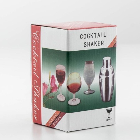 Stainless steel shaker, 350 ml, 18 × 7.5 cm, silver color-3