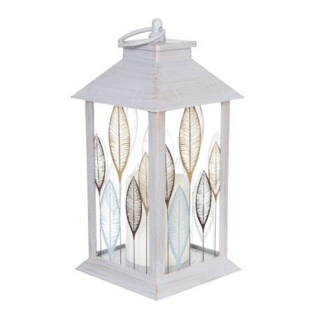 Three sheets nightlight LED from batteries 3HAAA Gray with a golden patina 14x14x29.5 cm Risalux-7