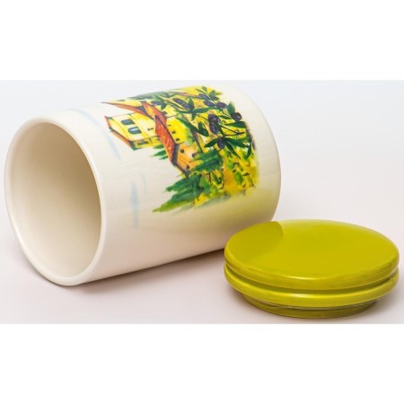 Bank for bulk Elrington "Italian courtyard", with a lid, 850 ml-2