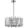 Crystal Crystal Chandelier Feeriya 8xe14 40W, size 60x60x42.5-97 cm, color chromium
