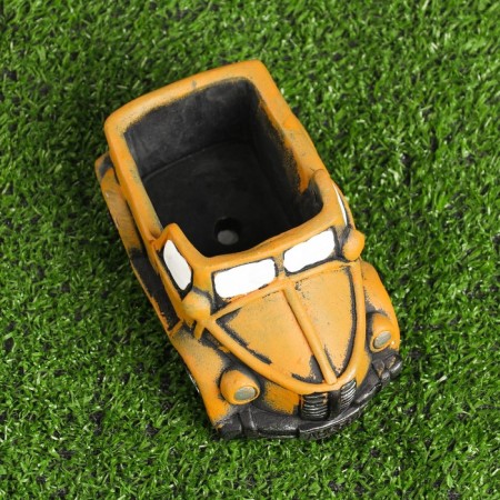 Pot "Truck" Beige, 15.4x9x8cm-3