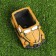 Pot "Truck" Beige, 15.4x9x8cm