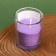 New Year's candle in a glass "Fairytale for the whole head", Lavender's aroma