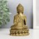 NECSK Polystone Bronze "Buddha for Meditation" 11x7.5x5.5 cm
