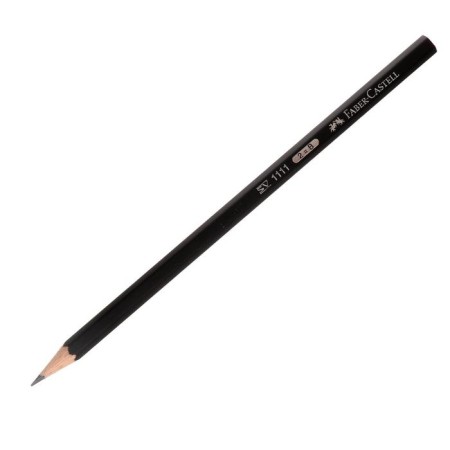 Chernographic pencil Faber-Castell 1111 B hexagonal, cardboard box-2