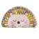 Pillow decorative baby I am Hedgehog, 41x25 cm, velor, 250g/m2