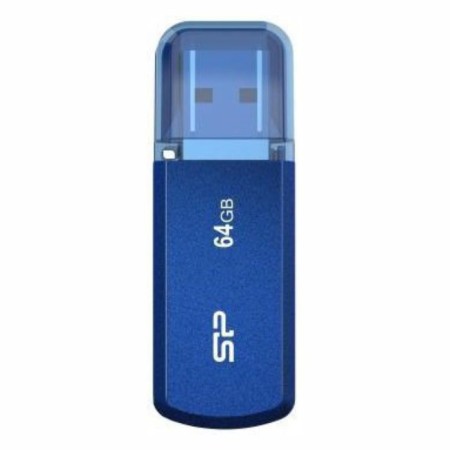 USB flash drive 64 GB Silicon Power Helios 202 Blue USB 3.0 / aluminum / SP064GBUF3202V 106986-1