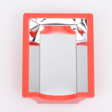 Toy for birds "Three -dimensional mirror", 9 x 11.2 x 5.7 cm, mix of flowers-4