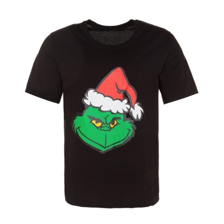 Male T -shirt "Grinch", black color, size 54-5