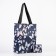 Folding bag on the button, waterproof, the color is blue