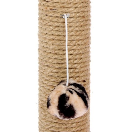 Clamp "Column" with two mushrooms, juts 43 x 36 x 31 cm, mix of flowers-3