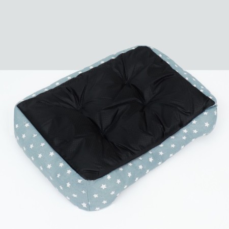 Lynchik for animals "Stars", 77 x 55 x 15 cm, gray-3