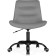 Computer chair Ordi Metal/velor, black/gray 56x65x85 cm