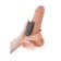 LoveToy, NeoSkin vibrator, 27 cm, D 6.8 cm, bodily color