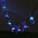 Garland “era” “thread” 3.8 m with nozzles “hummingbird”, IP44, dark thread, 10 LED, glow of multi, 1 mode, solar battery