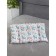 Pillow "Baby", size 40x60 cm, lamas print, artificial swan fluff