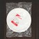 Set of plastic disposable plates, d = 17 cm, 10 pcs, white color