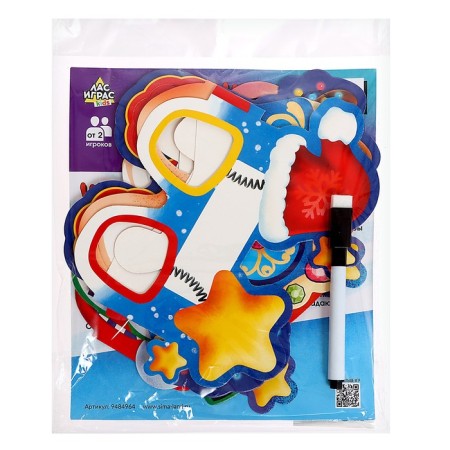 Board game "New Year" Who I am? ", From 2 players, 10+-13