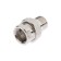 American Aqualink, 1/2 ", internal/outer thread, straight, nickel -plated brass