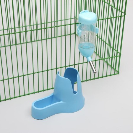 A complex for rodents with a feeder and a drinker of 80 ml, a mix of flowers-11