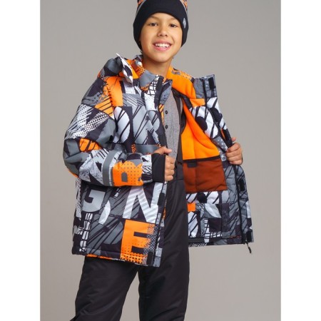 Winter jacket for a boy PlayTode, height 140 cm-3