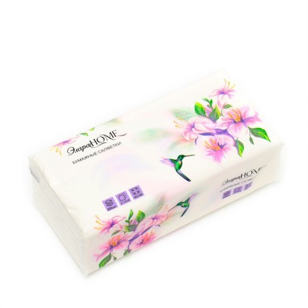 Paper napkins in the soft packaging of Home Elara, 250 pcs.