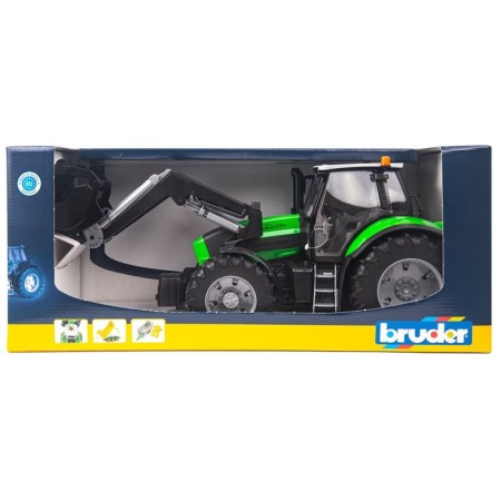Game set of Deutz Agrotron X720 tractor with a loader-1