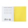 Notebook 12 sheets in Calligrata "Yellow", a plastic cover, with a multiplication table, an offset unit