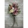 Foamiran flower “Winter”, height 75 cm