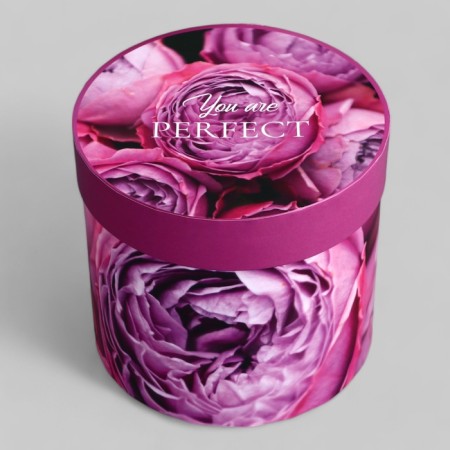 A set of hats for colors 4 in 1, gift packaging, “peonies”, 20 x 17.5 - 16 x 14 cm-2